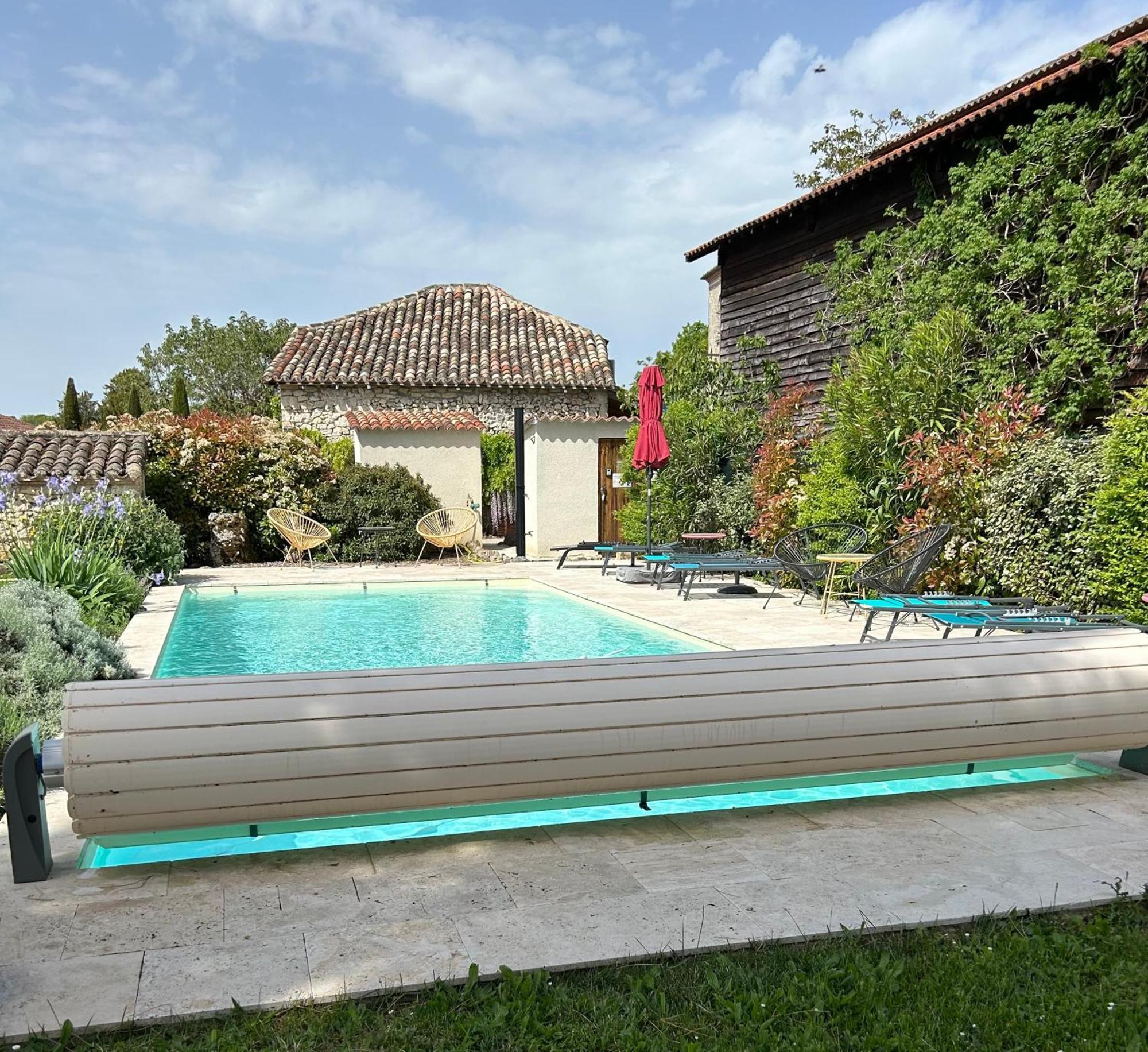 Le Gite De La Maison Des Chats - Gite En Quercy Saint-Amans-du-Pech Esterno foto
